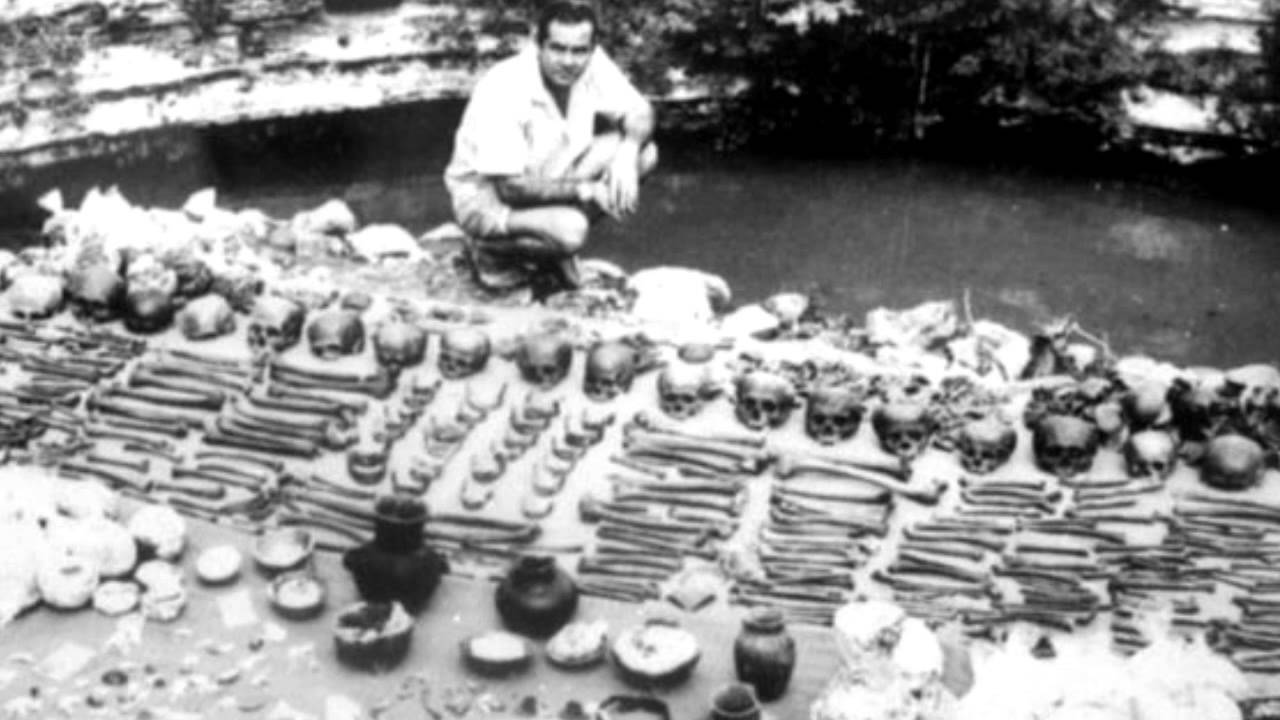 Las ruinas de sacrificios mayas de niños proliferan en Chichén Itzá.