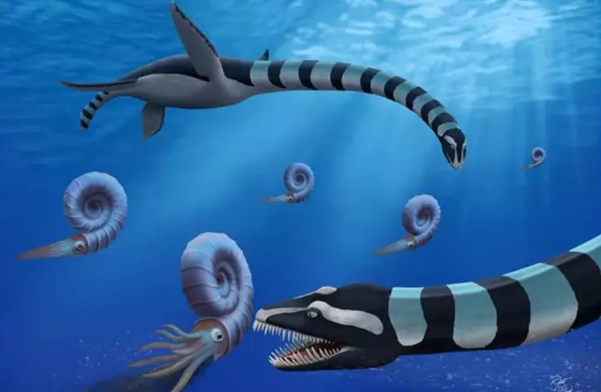 El monstruo marino del Cretácico es una especie desconocida hasta ahora.
