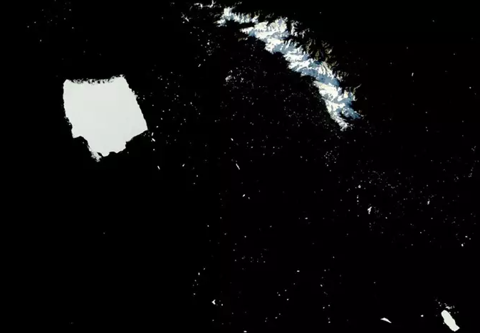 Esta es la vista de satélite.