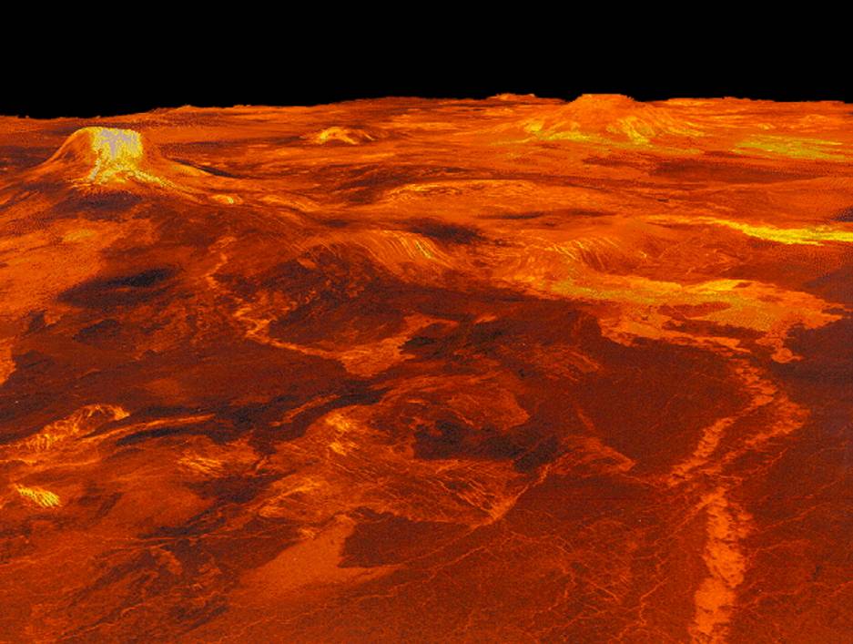 La litósfera de Venus es bastante distinta a la nuestra.