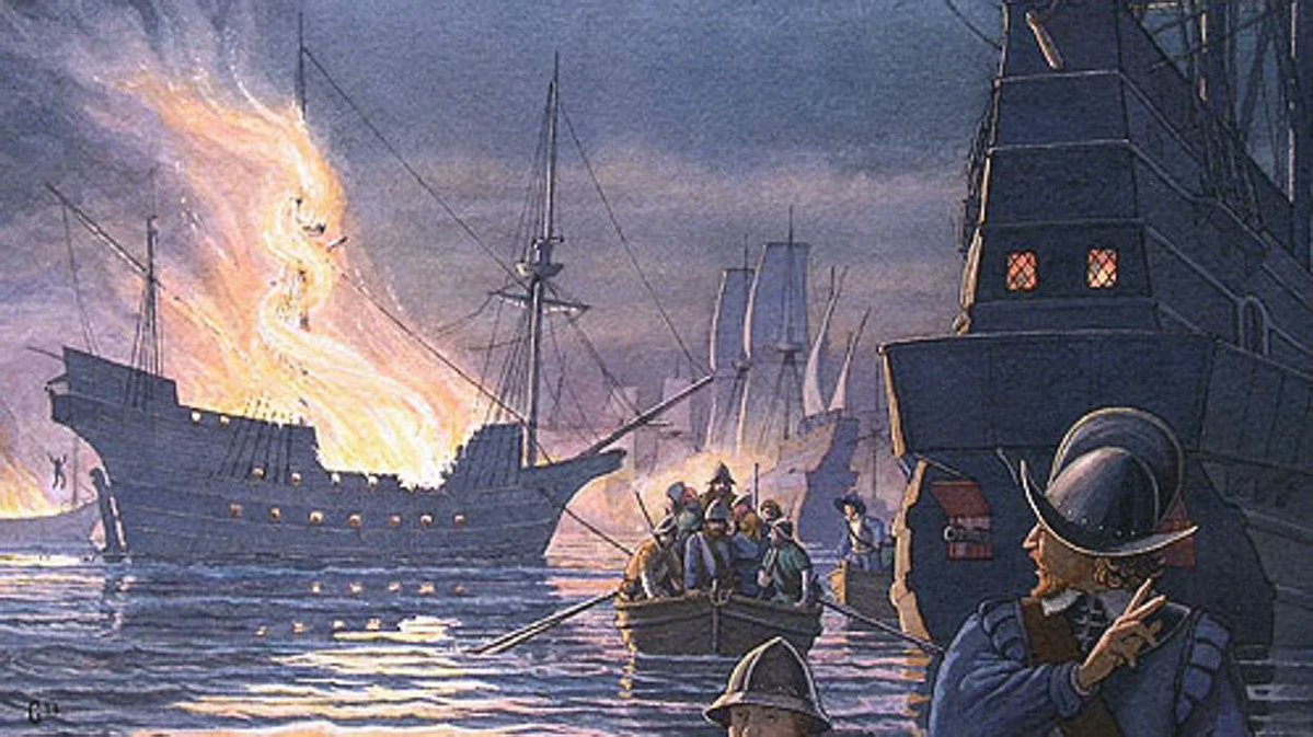 En su momento la hundió Francis Drake.