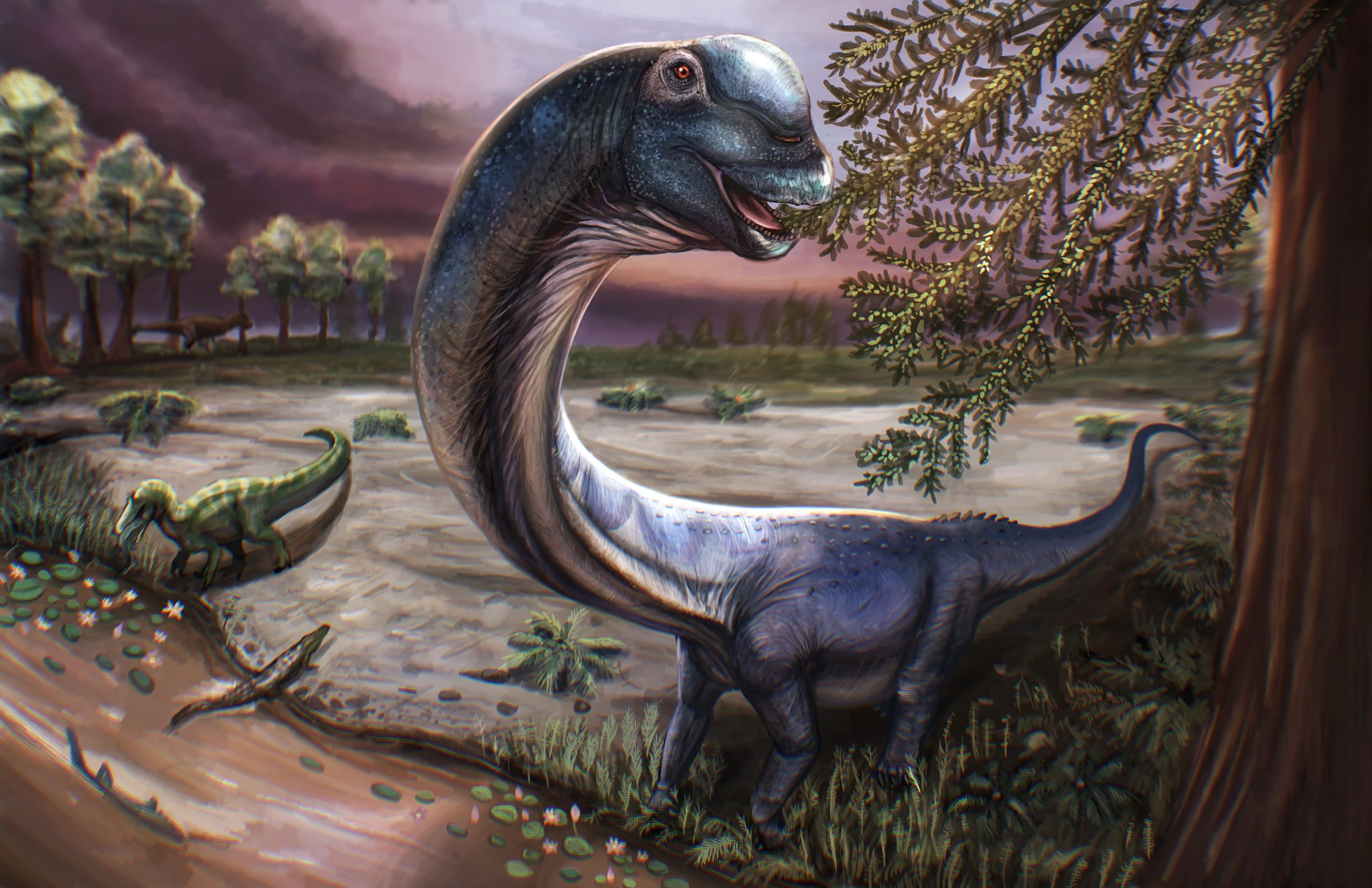 El nuevo dinosaurio gigante de Tailandia se llama Nagatitán.