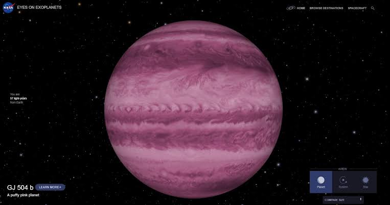La sorpresa del Planeta Rosa se comprobó gracias al James Webb.