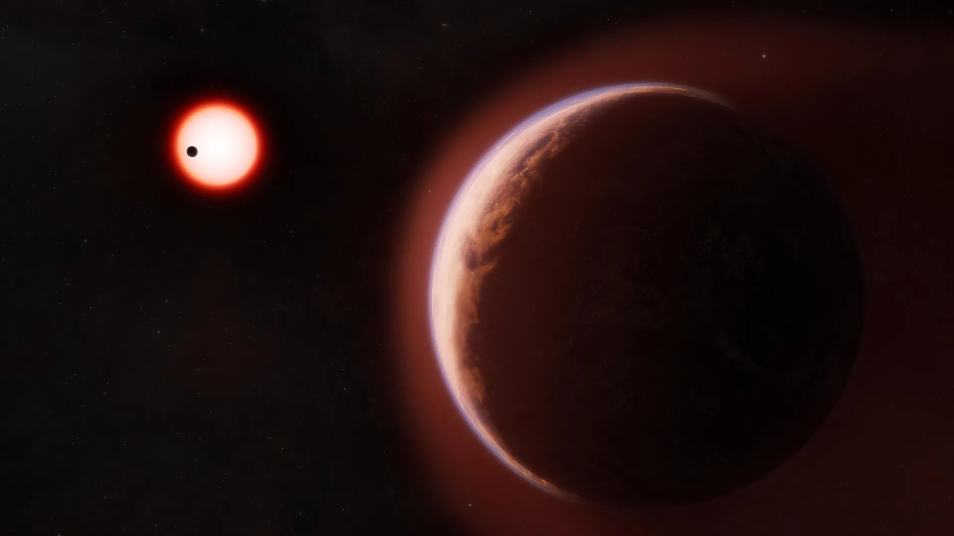La primera atmósfera en un planeta rocoso ha sido hallada.