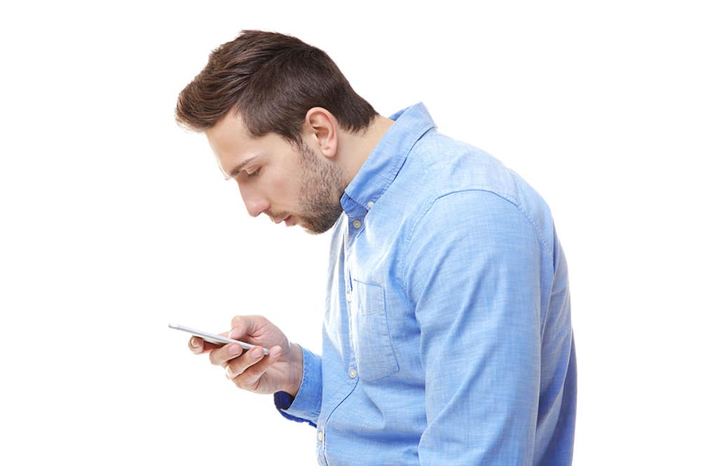 La tecnología afecta nuestro cuerpo y nuestra postura.