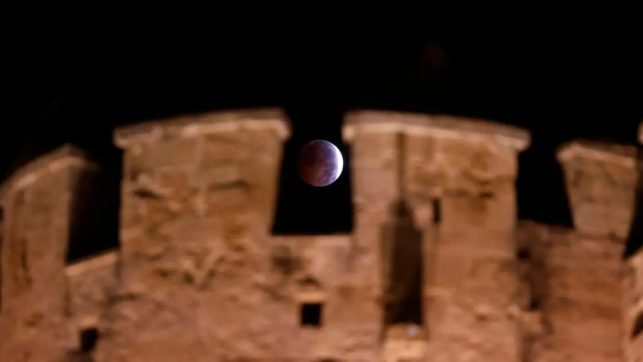 El eclipse visto desde Córdoba.