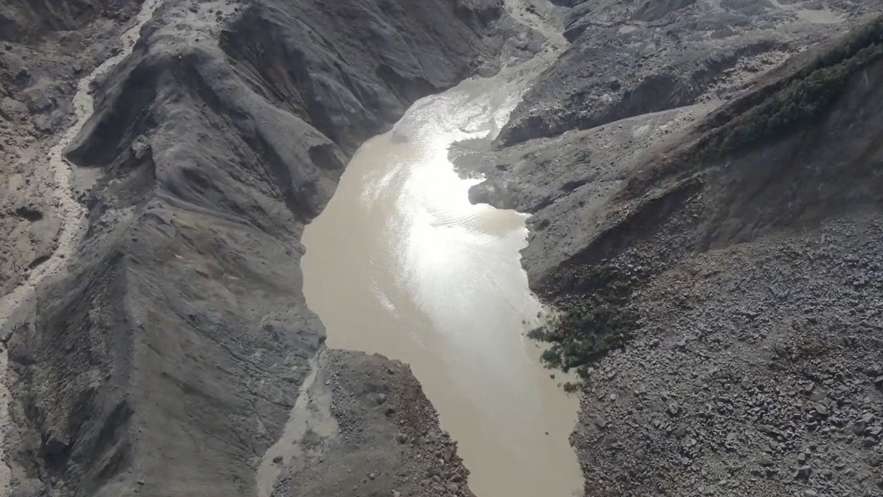 Un nuevo lago estaría a punto de desbordarse.