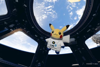 El salto de Pikachu al espacio es noticia.