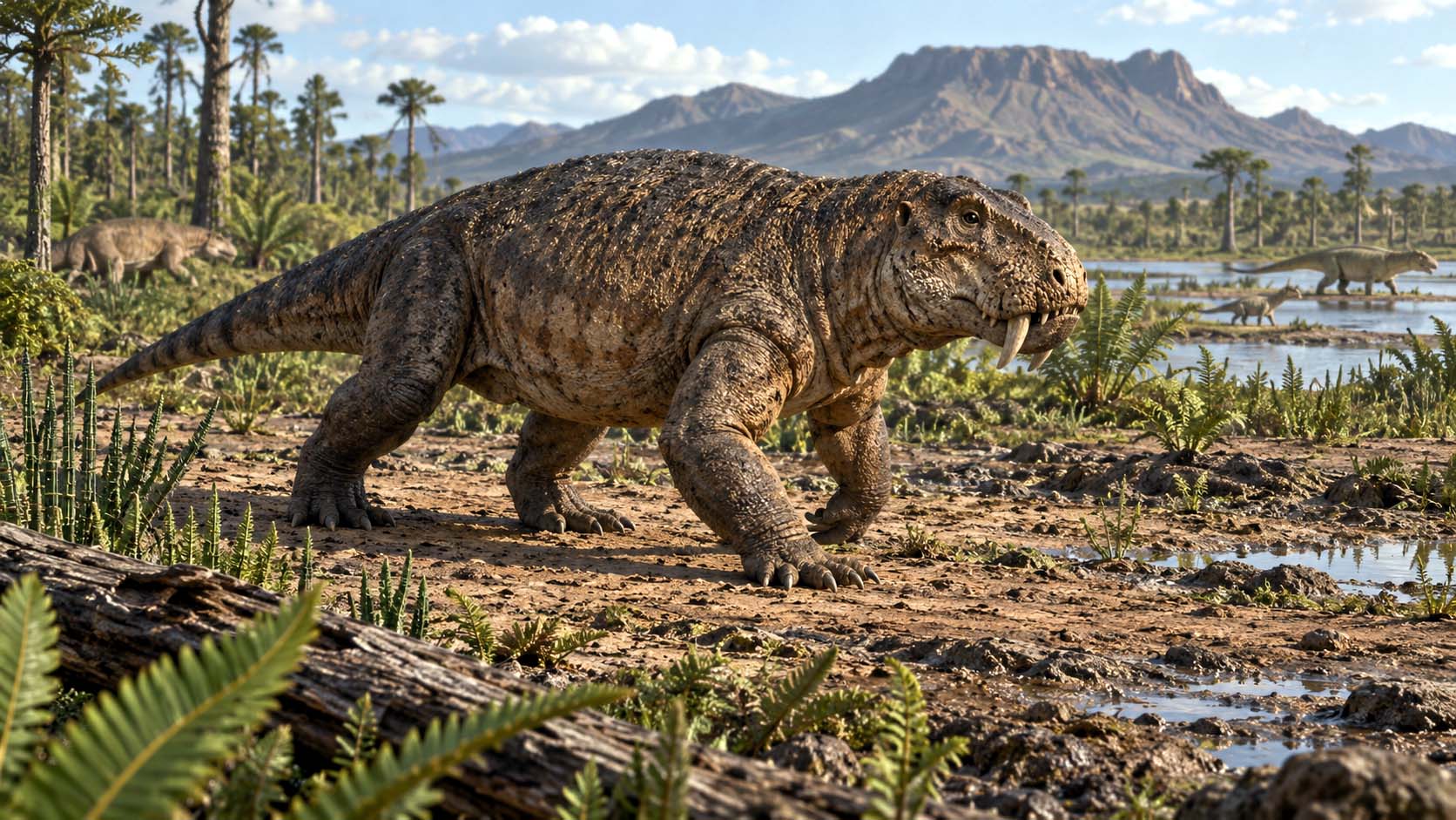 La nueva especie de 240 millones de años viene de Tanzania.