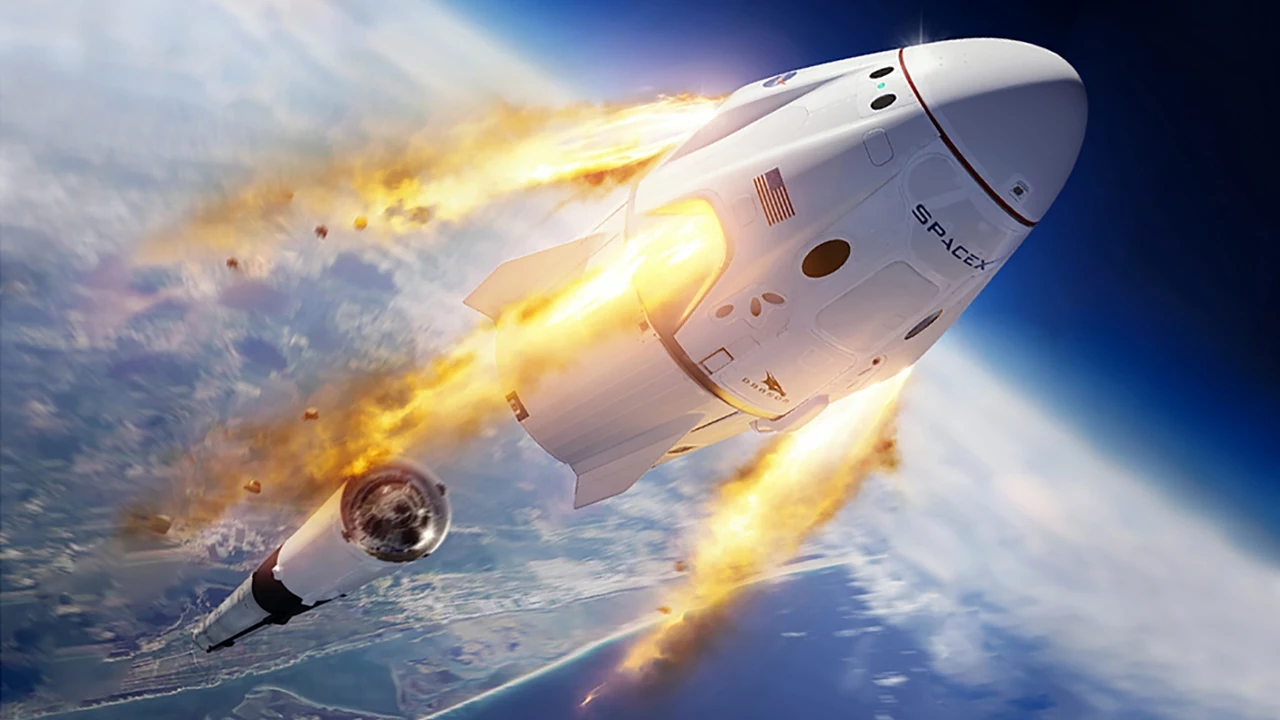 La nave llevó a los cuatro astronautas de la misión Crew-13 rumbo a la Estación Espacial Internacional.